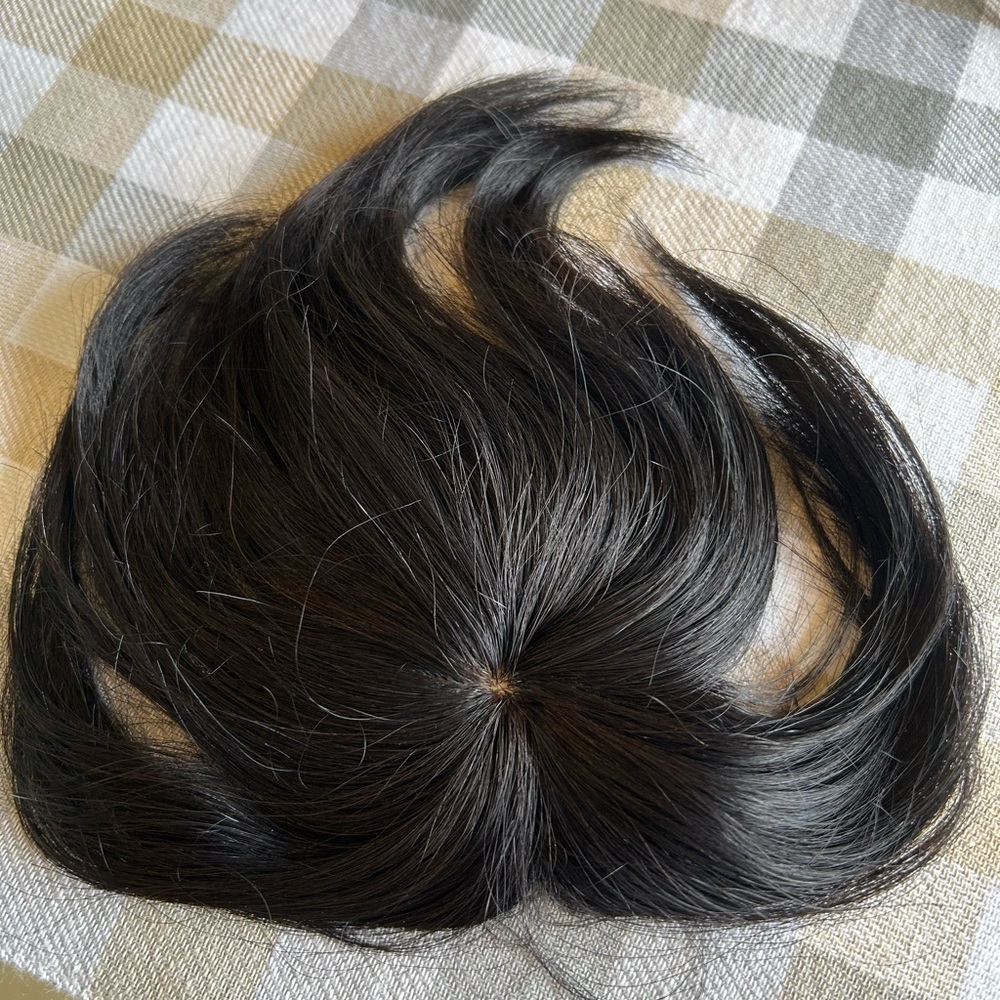 Dark Brown Hair Topper
